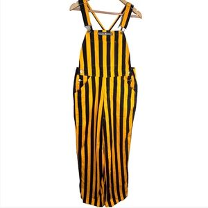 Game Bibs Overalls Adult S Yellow Maize Wolverines Notre Dame Steelers Football